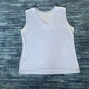 light blue tank